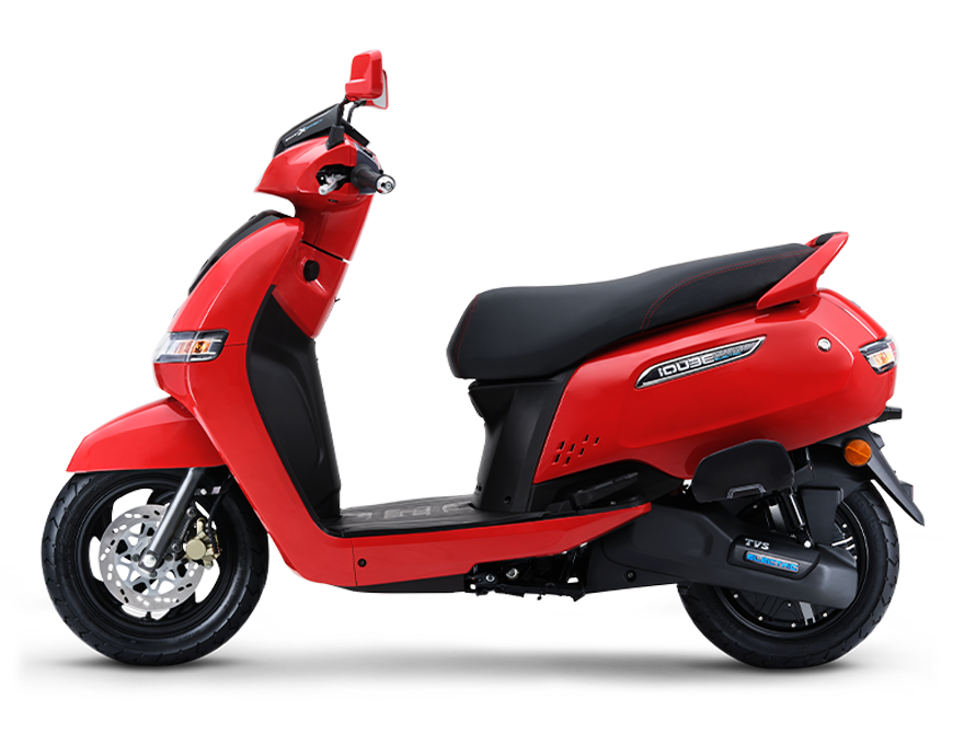 TVS ICUBE RED